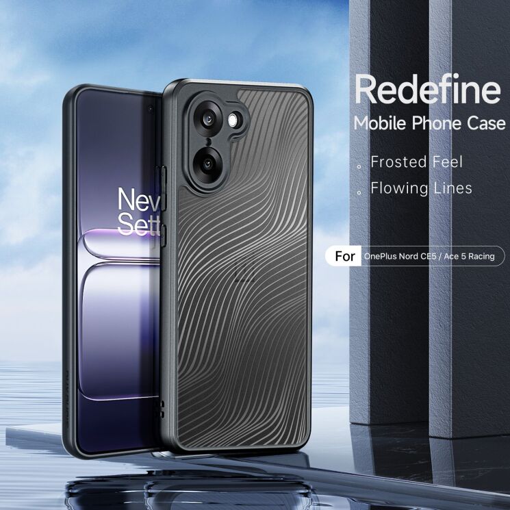 Защитный чехол DUX DUCIS Aimo Series для OnePlus Nord CE 5 / Ace 5 Racing - Black: фото 3 из 9