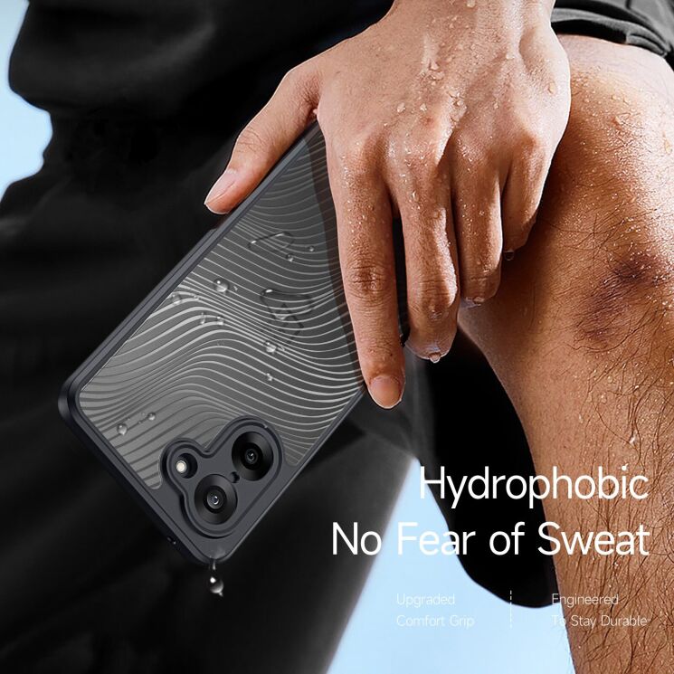 Защитный чехол DUX DUCIS Aimo Series для OnePlus Nord CE 5 / Ace 5 Racing - Black: фото 6 из 9