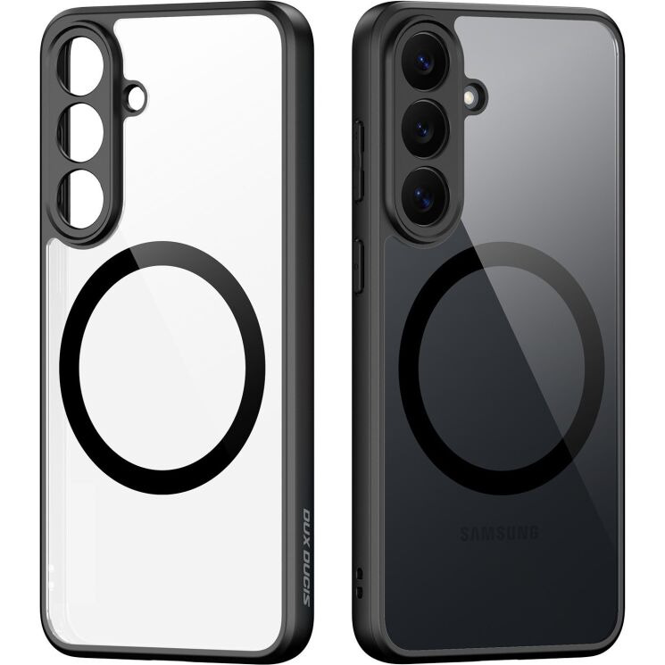 Защитный чехол DUX DUCIS Aimo Series Magnetic (FP) для Samsung Galaxy S26 FE - Black (412705B) Защитный чехол DUX DUCIS Aimo Series Magnetic (FP) для Samsung Galaxy S26 FE - Black: фото 2 из 11