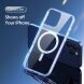 Защитный чехол DUX DUCIS Clin Series MagSafe для Apple iPhone 16 Pro - Transparent (360503T). Фото 10 из 13