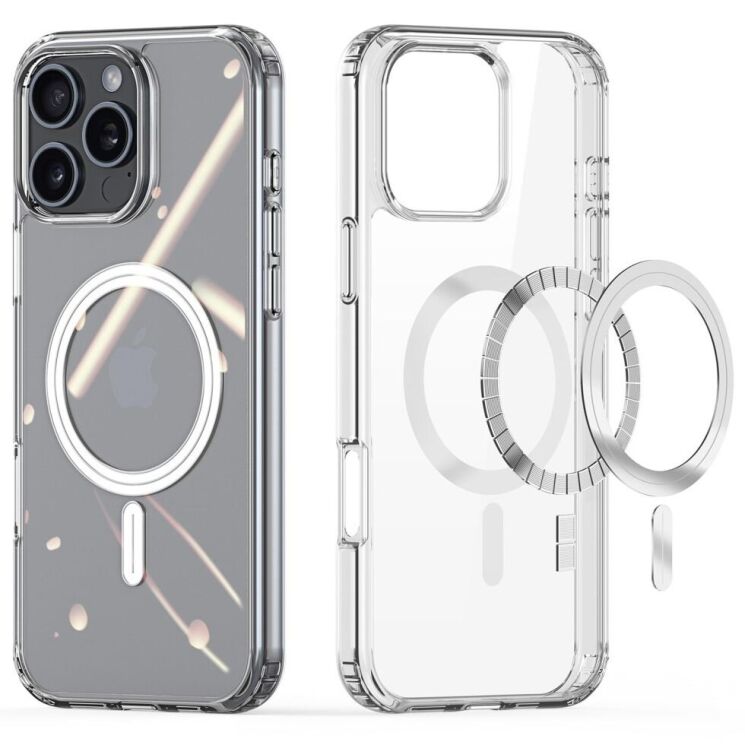 Защитный чехол DUX DUCIS Clin Series MagSafe для Apple iPhone 16 Pro - Transparent: фото 2 из 13