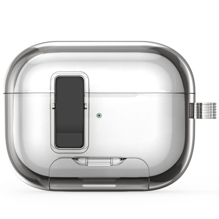 Защитный чехол DUX DUCIS PECR Series для Apple AirPods Pro 2 - Transparent Black: фото 3 из 15