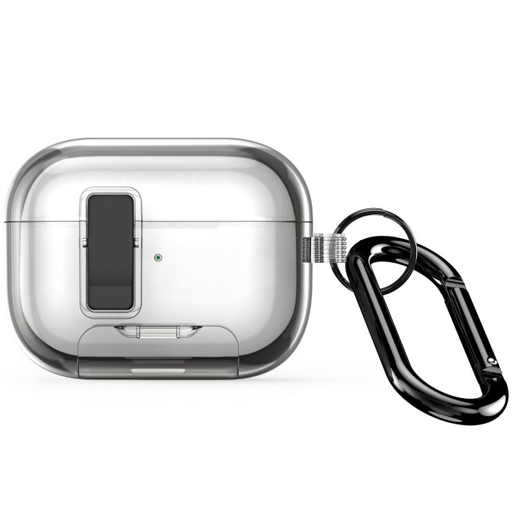 Защитный чехол DUX DUCIS PECR Series для Apple AirPods Pro 2 - Transparent Black: фото 2 из 15