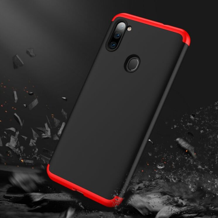 Защитный чехол GKK Double Dip Case для Samsung Galaxy A11 (A115) - Black / Red (264549BR) Защитный чехол GKK Double Dip Case для Samsung Galaxy A11 (A115) - Black / Red: фото 7 из 14