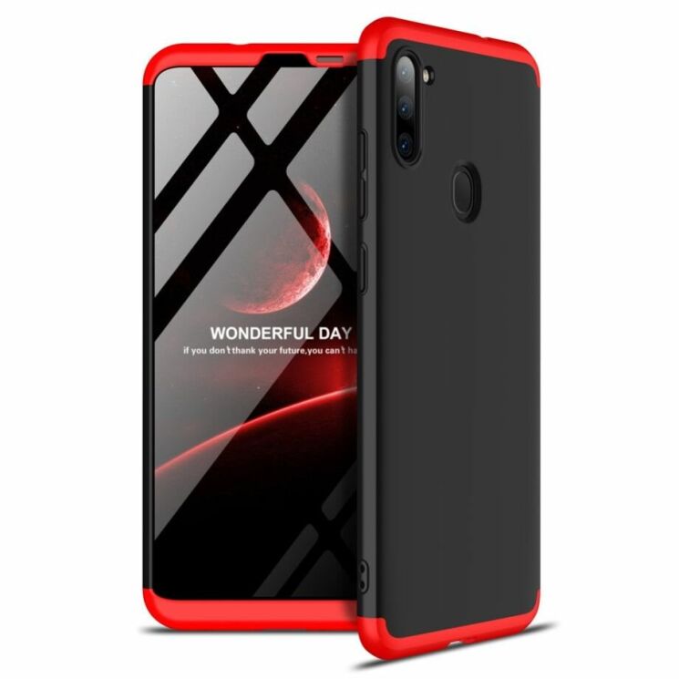 Защитный чехол GKK Double Dip Case для Samsung Galaxy A11 (A115) - Black / Red (264549BR) Защитный чехол GKK Double Dip Case для Samsung Galaxy A11 (A115) - Black / Red: фото 1 из 14