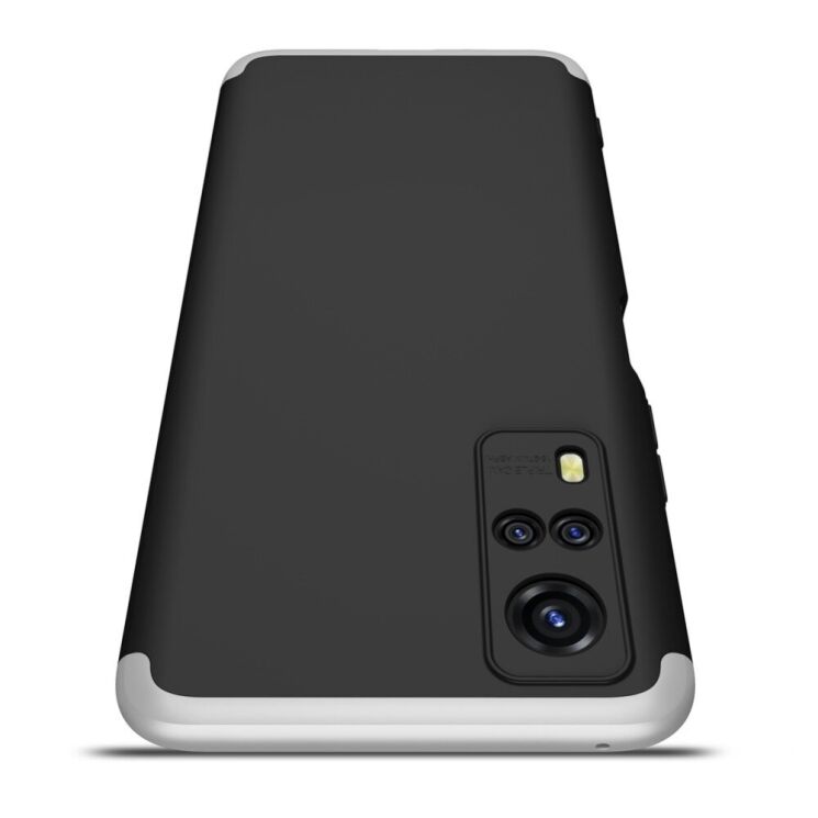 Защитный чехол GKK Double Dip Case для VIVO Y31 / Y53s - Black / Silver: фото 4 из 13