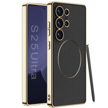 Захисний чохол GKK Electro Armor для Samsung Galaxy S25 Ultra (S938) - Black: фото 1 з 10