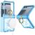 Защитный чехол GKK Neo Core (MagSafe) для Samsung Galaxy Flip 8 - Blue: фото 1 из 10