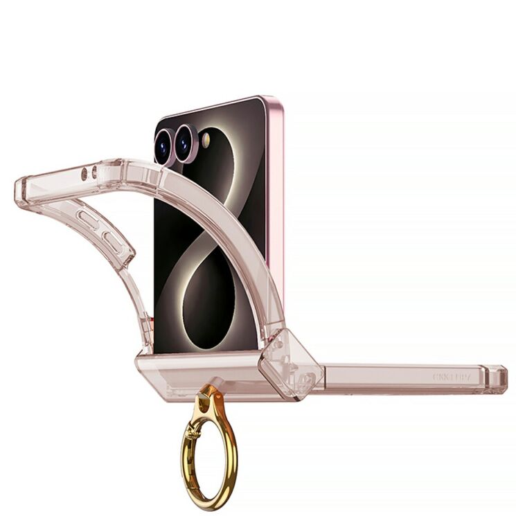 Защитный чехол GKK Neo Core (MagSafe) для Samsung Galaxy Flip 8 - Light Purple: фото 5 из 10