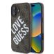 Защитный чехол Guess Leather 4G Big Love with MagSafe для Apple iPhone 16 (GUHMP16SP4PLGWW) - Brown (366465Z). Фото 1 из 6