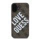 Защитный чехол Guess Leather 4G Big Love with MagSafe для Apple iPhone 16 (GUHMP16SP4PLGWW) - Brown (366465Z). Фото 2 из 6