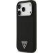 Защитный чехол Guess Silicone Triangle Logo MagSafe для iPhone 17 Pro Max (GUHMP17XSCTRLMK) - Black (402881B). Фото 3 из 9