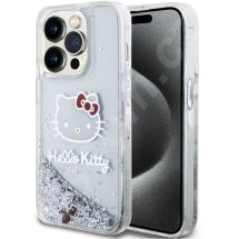 Захисний чохол Hello Kitty Liquid Glitter для Apple iPhone 13 Pro - Transparent: фото 1 з 8