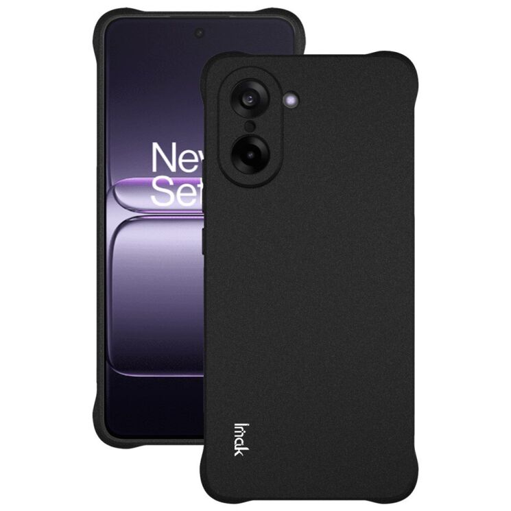 Захисний чохол IMAK Airbag MAX Case для OnePlus Nord CE 5 / Ace 5 Racing - Matte Black: фото 2 з 9