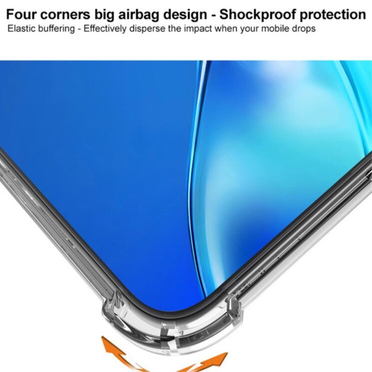Защитный чехол IMAK Airbag MAX Case для Samsung Galaxy Fold 6 - Transparent: фото 6 из 8