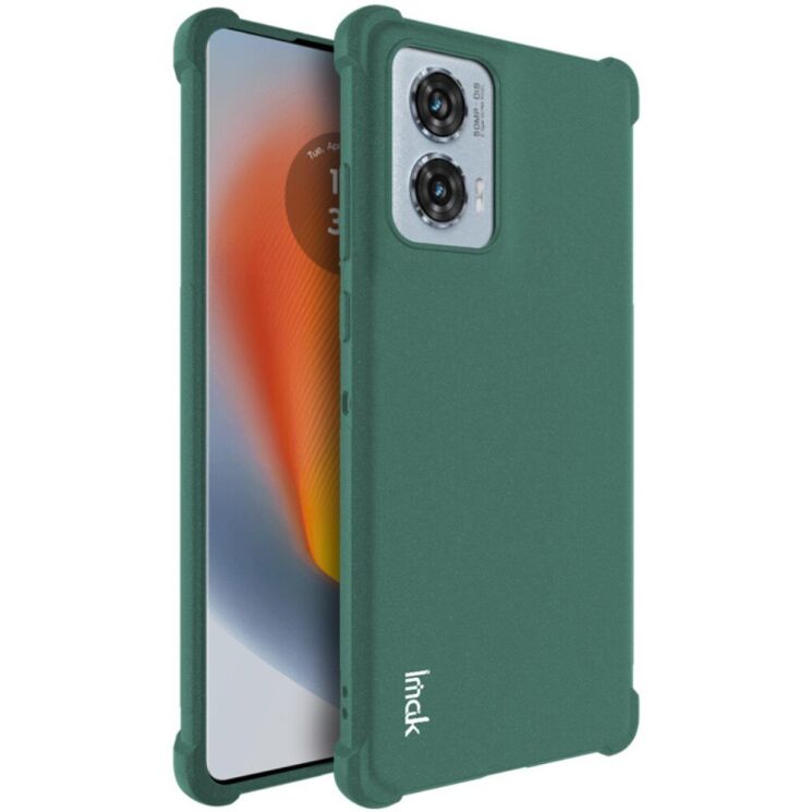 Защитный чехол IMAK Airbag Sand Case для Motorola Edge 50 Fusion - Green: фото 1 из 9