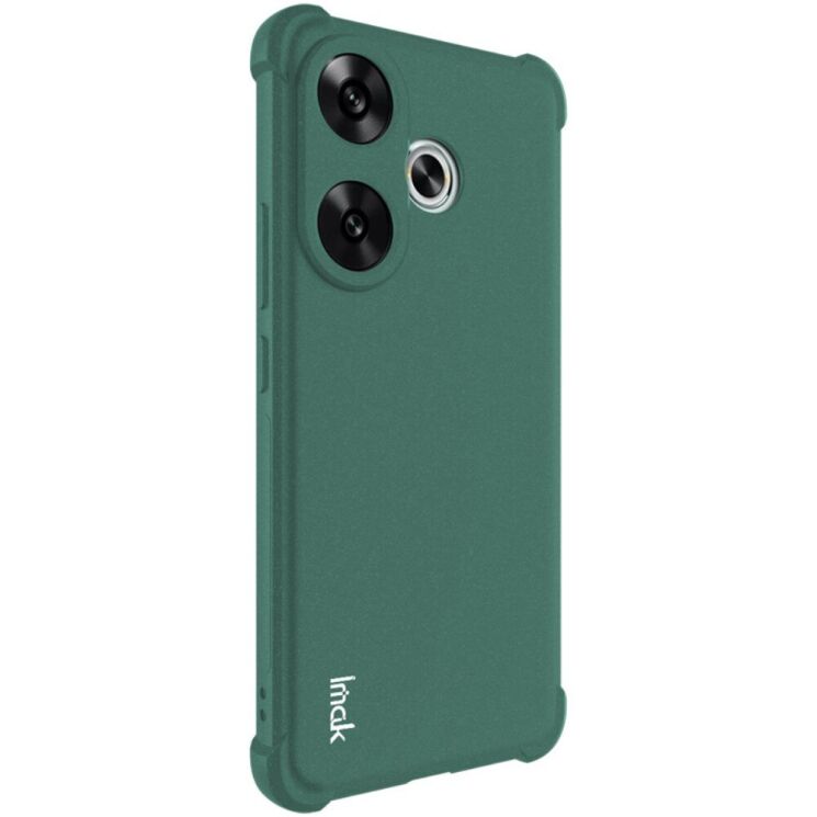 Защитный чехол IMAK Airbag Sand Case для Xiaomi Poco F6 - Green: фото 4 из 10