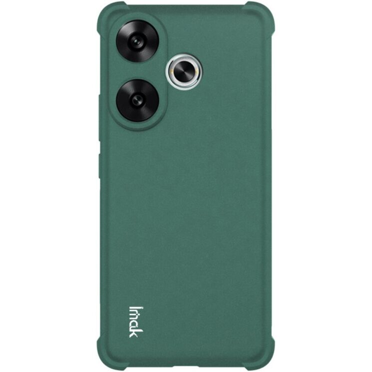 Защитный чехол IMAK Airbag Sand Case для Xiaomi Poco F6 - Green: фото 5 из 10