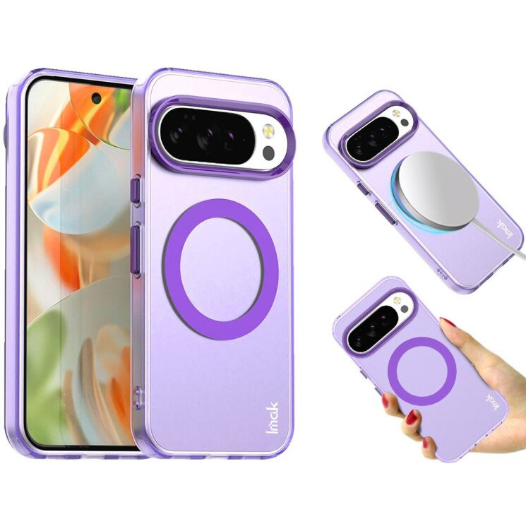 Защитный чехол IMAK Candy Series Magnetic для Google Pixel 10 Pro XL - Purple: фото 2 из 9