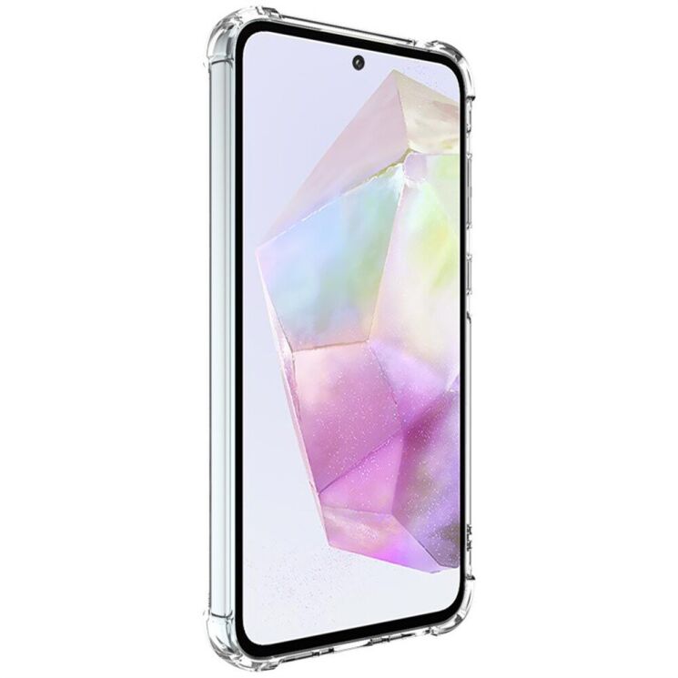 Защитный чехол IMAK Space Shield для Samsung Galaxy A35 (A356) - Transparent: фото 2 из 9