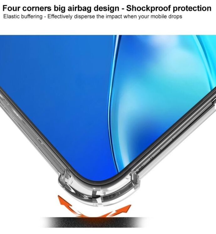 Защитный чехол IMAK Space Shield для Samsung Galaxy A35 (A356) - Transparent: фото 9 из 9