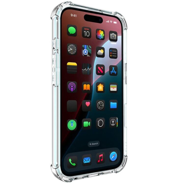 Защитный чехол IMAK Space Shield MagSafe для Apple iPhone 16 - Transparent: фото 2 из 7