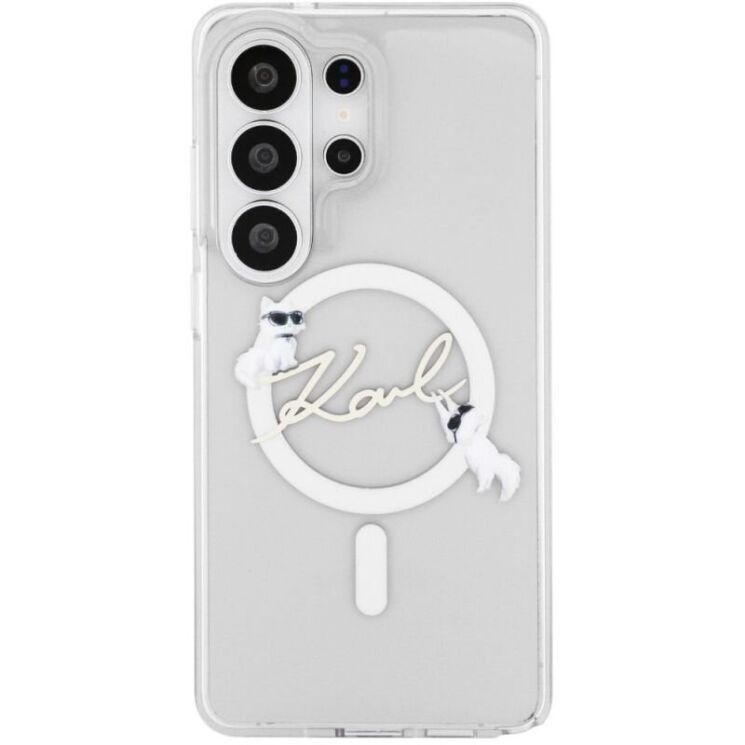 Защитный чехол Karl Lagerfeld IML Choupettes Karl Script Logo MagSafe для Samsung Galaxy S26 Ultra (KLHMS26L5HKSCAH) - Clear (408566C) Защитный чехол Karl Lagerfeld IML Choupettes Karl Script Logo MagSafe для Samsung Galaxy S26 Ultra (KLHMS26L5HKSCAH) - Clear: фото 3 из 8