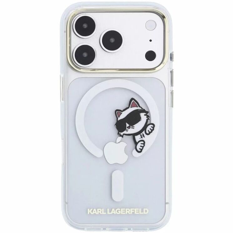 Захисний чохол Karl Lagerfeld Peekaboo Logo MagSafe для iPhone 18 Pro Max / 17 Pro Max (KLHMP18X6HCPSCT) - Transparent (423954T) Захисний чохол Karl Lagerfeld Peekaboo Logo MagSafe для iPhone 18 Pro Max / 17 Pro Max (KLHMP18X6HCPSCT) - Transparent: фото 2 з 7