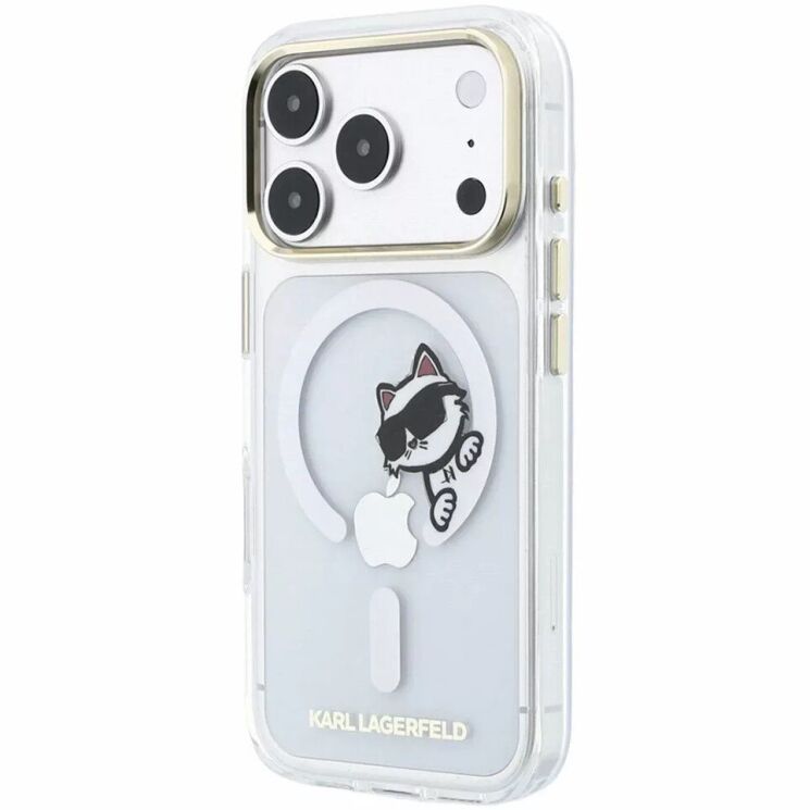 Захисний чохол Karl Lagerfeld Peekaboo Logo MagSafe для iPhone 18 Pro Max / 17 Pro Max (KLHMP18X6HCPSCT) - Transparent (423954T) Захисний чохол Karl Lagerfeld Peekaboo Logo MagSafe для iPhone 18 Pro Max / 17 Pro Max (KLHMP18X6HCPSCT) - Transparent: фото 4 з 7