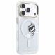 Захисний чохол Karl Lagerfeld Peekaboo Logo MagSafe для iPhone 18 Pro Max / 17 Pro Max (KLHMP18X6HCPSCT) - Transparent (423954T). Фото 3 з 7