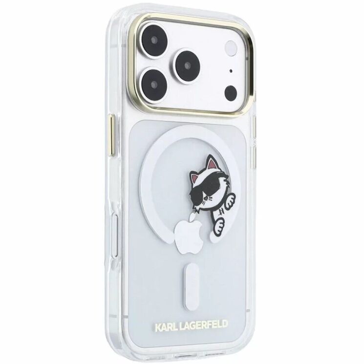 Захисний чохол Karl Lagerfeld Peekaboo Logo MagSafe для iPhone 18 Pro Max / 17 Pro Max (KLHMP18X6HCPSCT) - Transparent (423954T) Захисний чохол Karl Lagerfeld Peekaboo Logo MagSafe для iPhone 18 Pro Max / 17 Pro Max (KLHMP18X6HCPSCT) - Transparent: фото 3 з 7