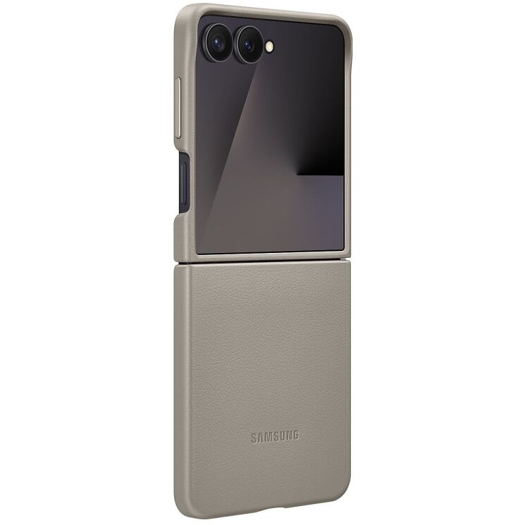 Защитный чехол Kindsuit Case для Samsung Galaxy Flip 7 (EF-VF766PJEGUA) - Taupe: фото 2 из 5