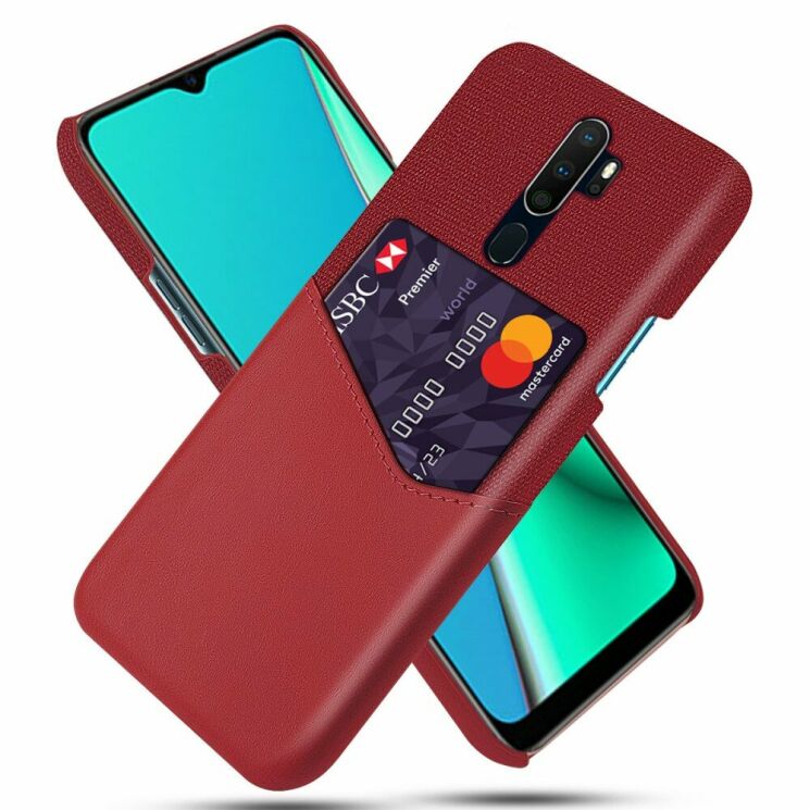 Защитный чехол KSQ Business Pocket для OPPO A9 2020 - Red: фото 1 из 4
