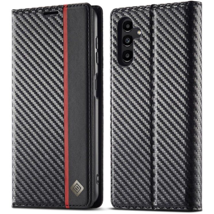 Защитный чехол LC.IMEEKE Carbon Fiber для Samsung Galaxy A55 (A556) - Vertical Stripe: фото 1 из 11