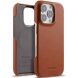 Защитный чехол MELKCO Leather Back Cover (with MagSafe Support) для Apple iPhone 16 Pro - Brown (360558Z). Фото 1 из 5