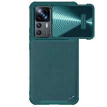Захисний чохол NILLKIN CamShield Leather Case для Xiaomi 12T Pro - Green: фото 1 з 14