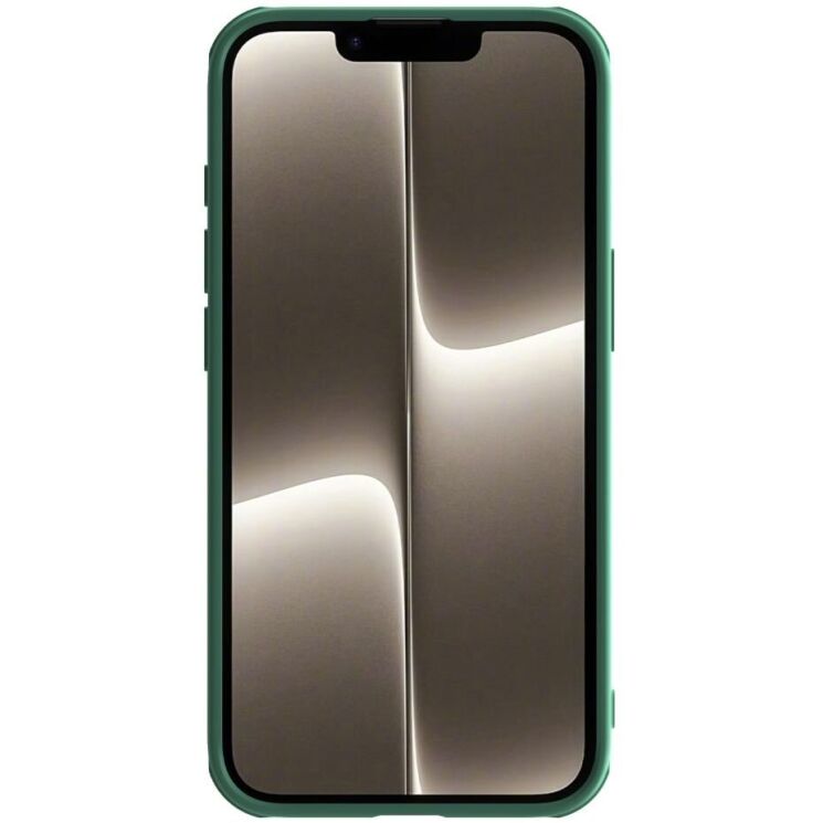 Защитный чехол NILLKIN CamShield Pro для Apple iPhone 16e - Green: фото 3 из 11