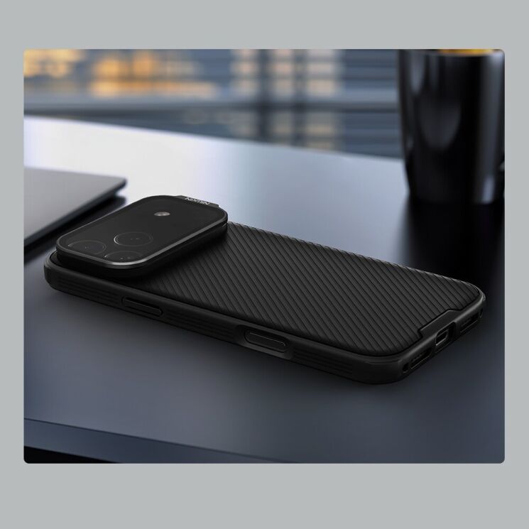 Захисний чохол NILLKIN CamShield Prop Magnetic для Apple iPhone 17 Pro Max - Black: фото 18 з 19
