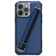 Защитный чехол NILLKIN Strap Magnetic Case для Apple iPhone 14 Pro Max - Blue (306818L)