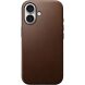 Защитный чехол Nomad Modern Leather Case для Apple iPhone 16 (NM01850885) - Brown (366461Z). Фото 1 из 12