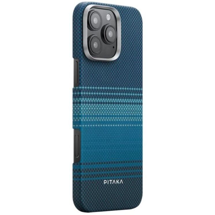 Защитный чехол Pitaka Tactile Woven Case для Apple iPhone 16 Pro KI1601MO - Moonrise: фото 3 из 11