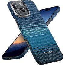 Защитный чехол Pitaka Tactile Woven Case для Apple iPhone 16 Pro KI1601MO - Moonrise: фото 1 из 11