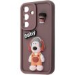 Защитный чехол Pretty Things Case для Samsung Galaxy S25 Plus (S936) - Brown / Baby (376037J)