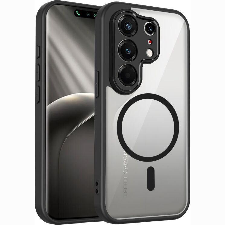Защитный чехол Reframe Clear Bound with MagSafe для TECNO Camon 50 - Black (386341B) Защитный чехол Reframe Clear Bound with MagSafe для TECNO Camon 50 - Black: фото 1 из 5