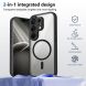 Защитный чехол Reframe Clear Bound with MagSafe для TECNO Camon 50 - Black (386341B). Фото 2 из 5