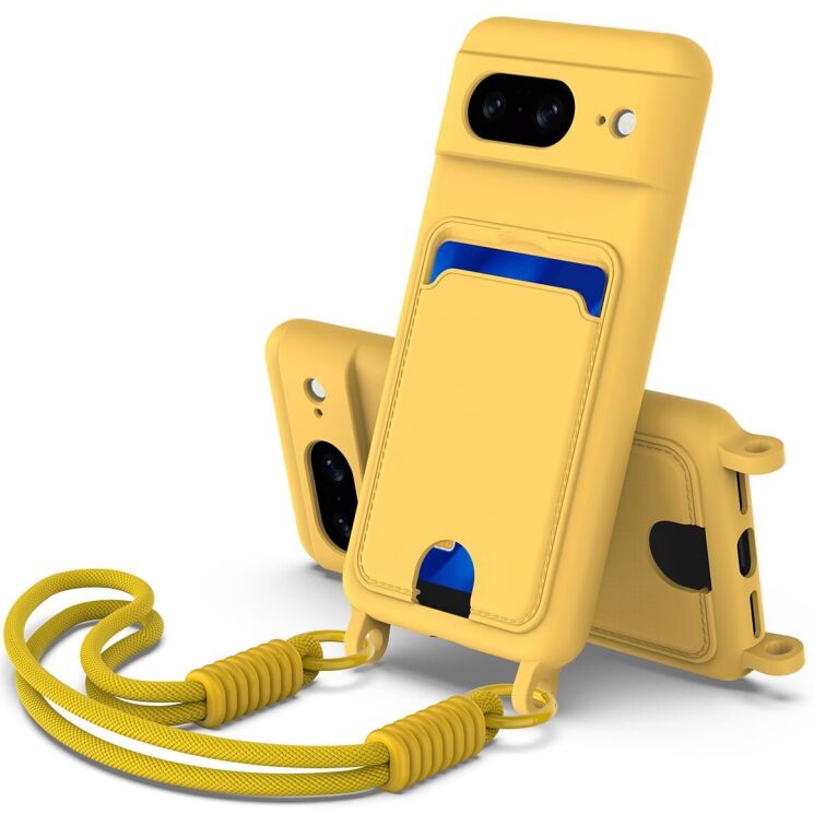 Захисний чохол Reframe Silicone Holder для Google Pixel 8 - Yellow: фото 1 з 8