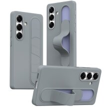 Захисний чохол Reframe Standing Grip для Samsung Galaxy S24 Plus (S926) - Dark Grey: фото 1 з 13