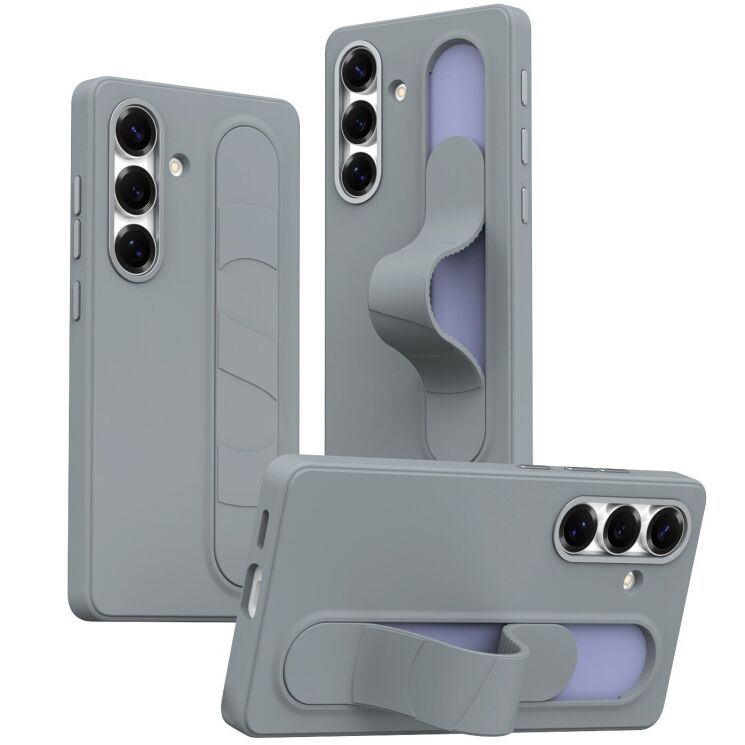 Захисний чохол Reframe Standing Grip для Samsung Galaxy S24 Plus (S926) - Dark Grey (347075DH) Захисний чохол Reframe Standing Grip для Samsung Galaxy S24 Plus (S926) - Dark Grey: фото 1 з 13