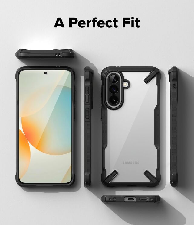 Захисний чохол Ringke Fusion X для Samsung Galaxy A57 (A576) 8800328818071 - Camo Black: фото 10 з 15