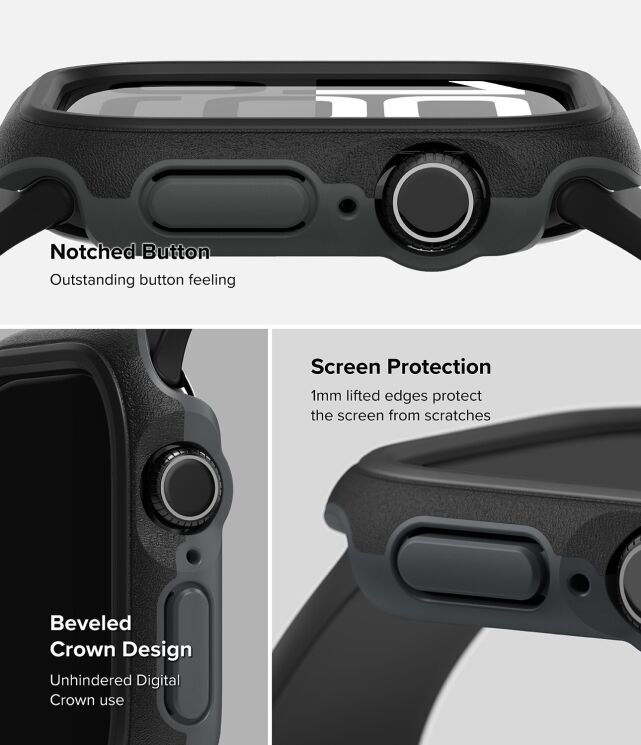 Захисний чохол Ringke Onyx (FW) для Apple Watch 10 / 11 46 mm (8800274969674) - Dark Green (364540DG) Захисний чохол Ringke Onyx (FW) для Apple Watch 10 / 11 46 mm (8800274969674) - Dark Green: фото 11 з 16